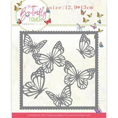 Sirius Six butterflies Metal Cutting Dies Stencils Template for DIY Scrapbooking Embossing Paper Cards Album Making Craft Die