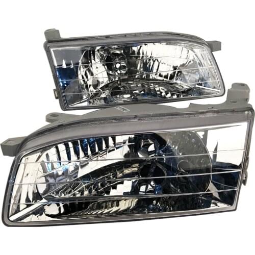 A Pair Car Headlight For Toyota Sprinter Carib Automobile Headlamp AE111 AE114 AE115 Crystsal