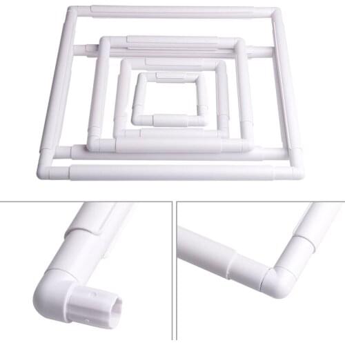 Universal Plastic Embroidery Frame Cross Stitch Hoop Sewing Craft Tool 896B