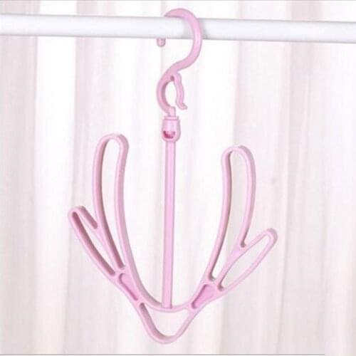 Windproof Multifunctional Indoor Outdoor Drying Rack Household Balcony Hanging Clothes Shelf Drying Shoes Rack