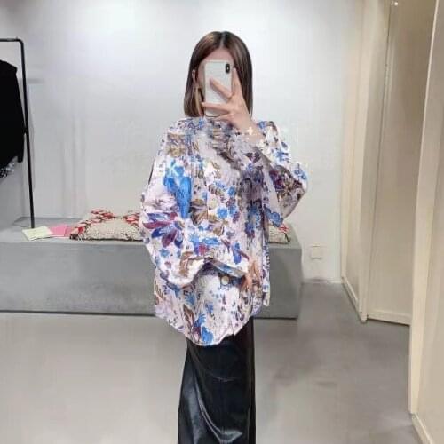 Блузки с принтом ZHUOLIN China At AliExpress