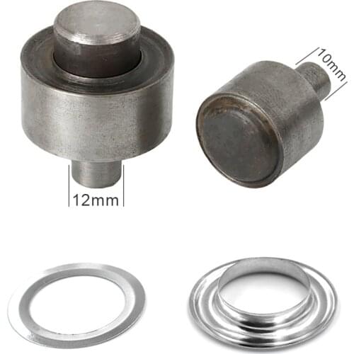 30sets) 20mm-40mm Electric eyelest mold Button installation tool Metal rivet holes Rivets Buttonholes buckle Eyelet tool