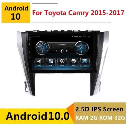 2G RAM Android car stereo for Toyota Camry 7 XV 50 55 2014 2015 2016 2017 radio navigation GPS Multimedia Player headunit
