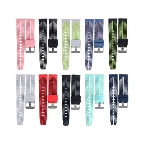 Quick Release Silicone Watchband 22mm for Oris Bell Ross Ulysse Nardin Zenith Patek Rubber WristBand Steel Buckle Bracelet Strap