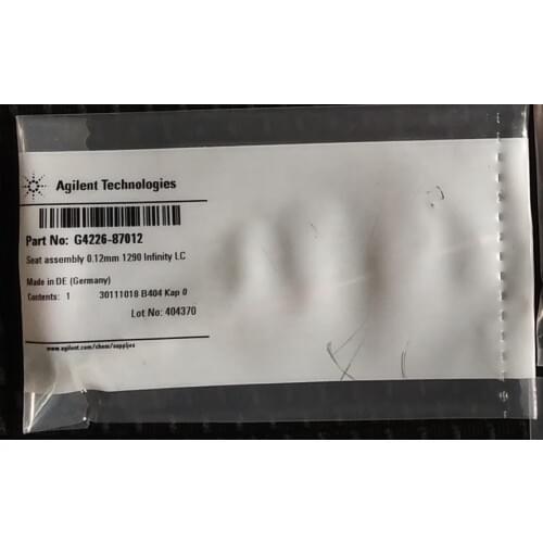 For Agilent G4226-87012 Needle Seat Assembly 0.12mm 1290 Infinity LC