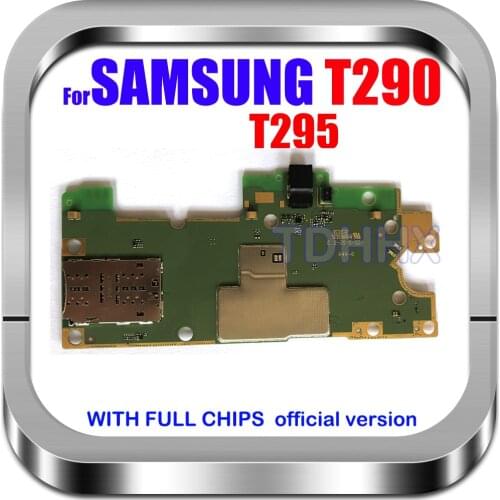 For Samsung Galaxy Tab A SM-T290 SM-T295 T290 T295 16GB motherboard Mainboard Logic Board Circuits card fee Flex Cable