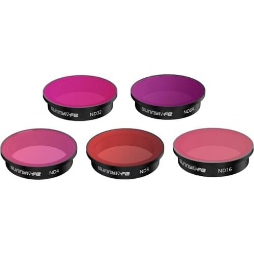 Camera Filter For DJI FPV Combo ND4+8+16+32+64 5in1 Neutral Density Polar Filters Kit Accessories For DJI FPV Protector 5pcs/Set
