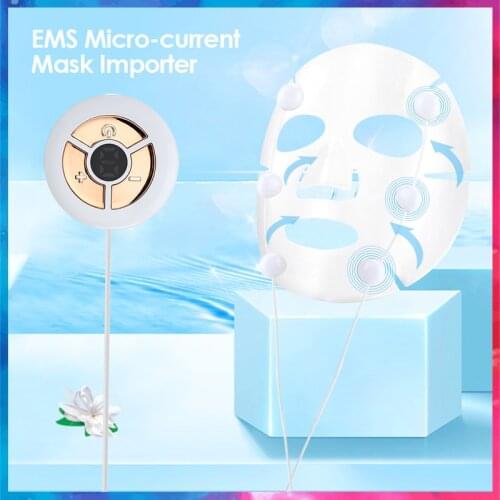 Mask Importer Skin Tightening Device Skin Lifting Rejuvenation Machine EMS Microcurrents Muscle Stimulation Treatment Massage