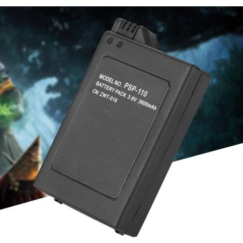 Li-Ion Rechargeable Battery Pack 3600mAh 3.6V Gaming Batteries Replacement For Sony PSP 1000 Controller Game Accessories