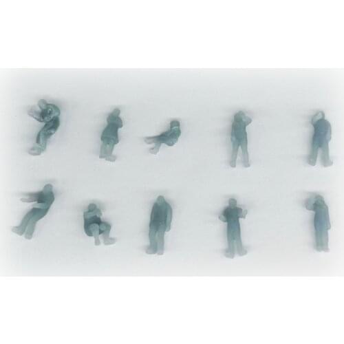 Outland Models Railway Layout Festival People Figure Set 1:220 Z Scale