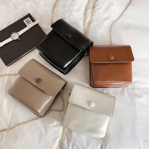 Flap Crossbody Bags For Women 2019 Small Chain Handbag small bag PU Leather Hand Bag Ladies Designer Shoulder Bags