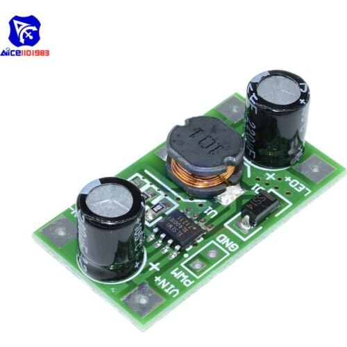 Diymore DC 5-35V 700mA 3W/350mA 1W LED Driver PWM Light Dimmer Constant Current Step Down Module