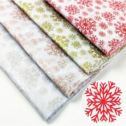 10pcs Tissue Paper 50*70CM Craft Paper Floral Wrapping Paper Gift Packing Paper Home Decoration Christmas Festive Party Supplies