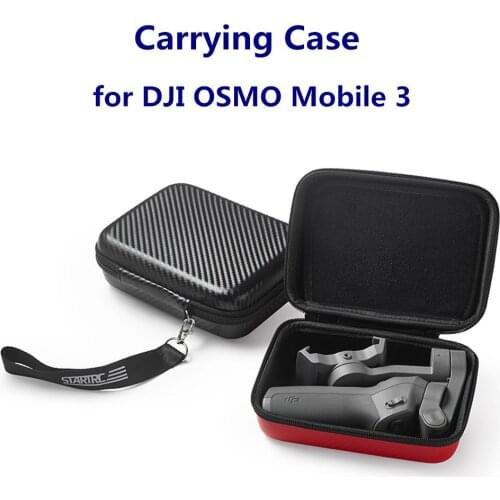 OSMO Mobile 3 Waterproof Protective Storage Bag Carrying Case PU Hard Bag For DJI OSMO Mobile 3 Accessories