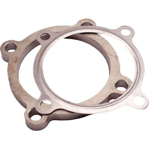 3" 4 Turbo Downpipe Discharge Flange W/ Gasket For T3 T4 GT30 GT35