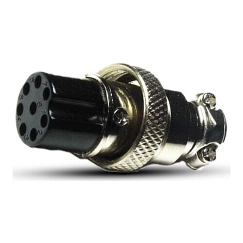 OPPXUN 5PCS 8 Pin Female Microphone Plug for Ham Radio CB Mic