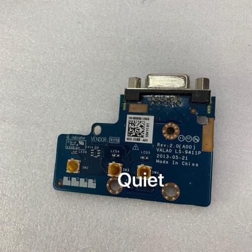 Free Shipping Original For Dell Latitude E6540 VGA Board VALA0 LS-9411P 08992W 8992W
