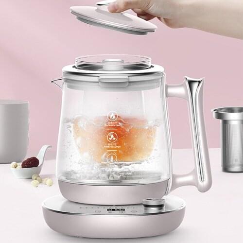 Delma health pot thickened glass multifunctional electric kettle flower teapot tea maker decocting pot