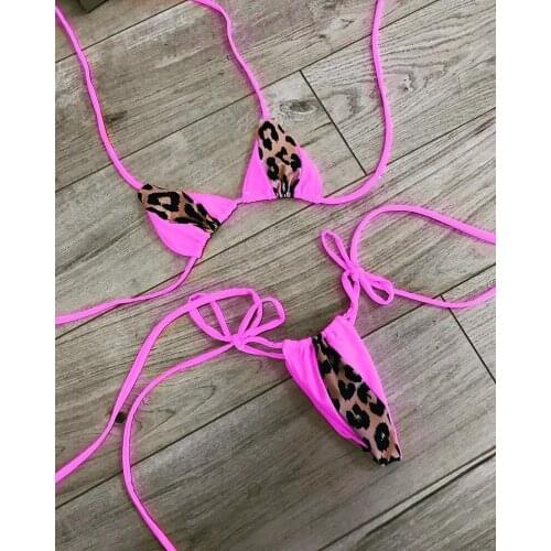 Bikinis Set Women Swimwear Monokini Swim Suit 2020 Sexy Leopard Fashion Swimsuit Bathing Suit Women Bikini Plus Size Beach Wear