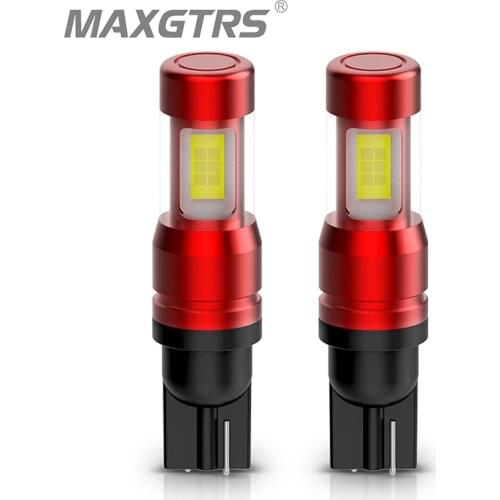 2Pcs W5W T10 LED Canbus Light Bulbs Car Interior Dome Light Trunk Lamp Parking Lights Error Free 12V for Audi BMW VW Mercedes