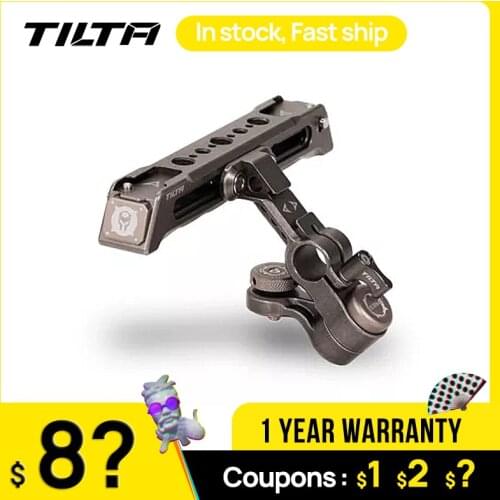 Tiltaing Adjustable Top Handle TA-QRTH4 rosette mounting points on the camera cage for RED Komodo bmpcc 6k pro