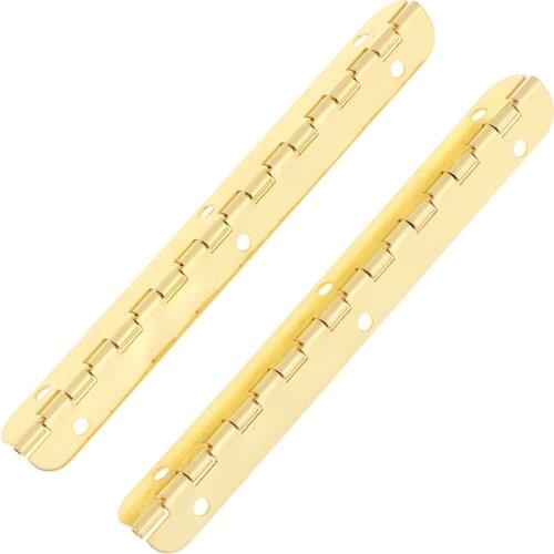 2PCS 100*9mm Cabinet Drawer Door Hinges Furniture Fittings Antique Jewelry Wood Boxes Decorative Hinges Furniture Hardware