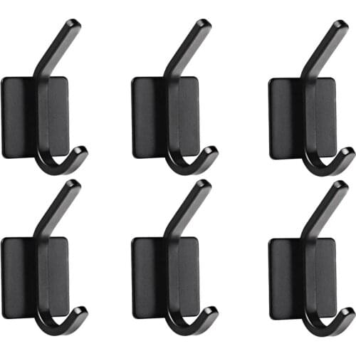 Towel Hook Heavy Duty Wall Hooks Stainless Steel Waterproof Door Hooks Kitchen Bathroom Holder Non-Slip Hanger
