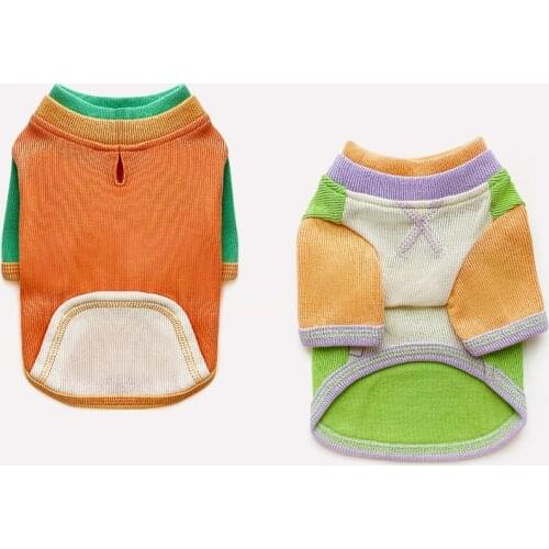 Pets Dogs Products Fashion Multicolor Spring Summer Shirt For Small Puppy Dogs