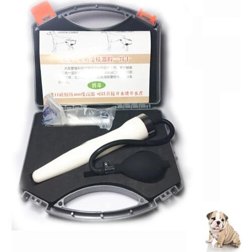 Dog Artificial Insemina Syringe Imitation Natural Mating Insemination Artificial Silicone Inseminating Syringe Dog Infusion Tool