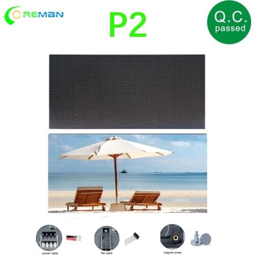 P2 LED Module,Indoor Full Color HD Video Wall LED Display Module,P2 Indoor LED Video Wall LED Panel 256X128mm