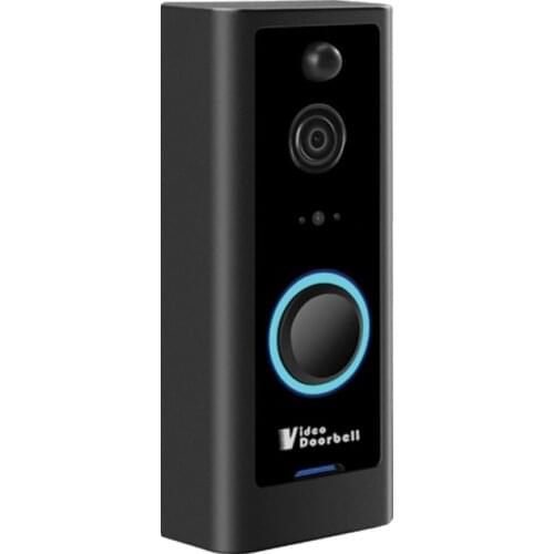 Higestone Smart Video Doorbell Wireless WIFI Battery Outdoor ring bell Mobile Remote Monitor Two Way Audio APP Night Vision PIR