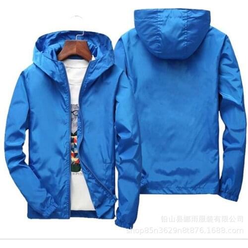 Mens Jackets Windbreaker Waterproof Military Hooded Water Proof Wind Breaker Casual Coat Male Clothing Spring Autumn Jackets