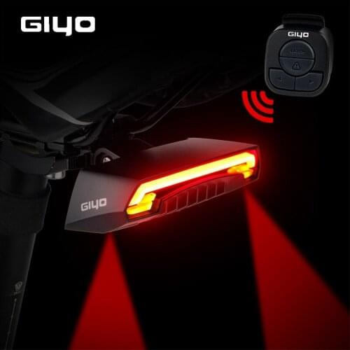 GIYO Waterproof Bike Taillight USB Rechargeable LED Road Bicycle Rear Seat Post Tail Lights for Cycling Lamp Lantern