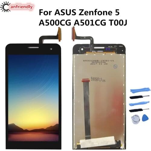 For ASUS Zenfone 5 A500CG A501CG T00J LCD Display+Touch Screen Digitizer Assembly Phone Replacement Panel For Asus Zenfone5 5.0"