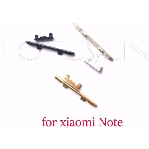 1set New Original Power On Off Button + Volume Button Side Button Set For xiaomi Note