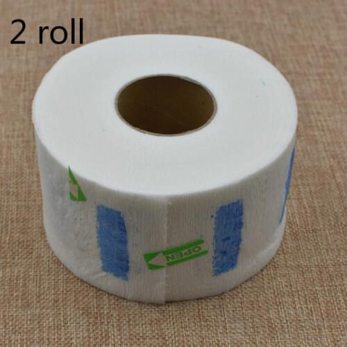 1roll or 2 roll/lot Professional Neck Paper Roll Salon Barber Hair Dresser Cutting Dressing Hair Salon Accessories