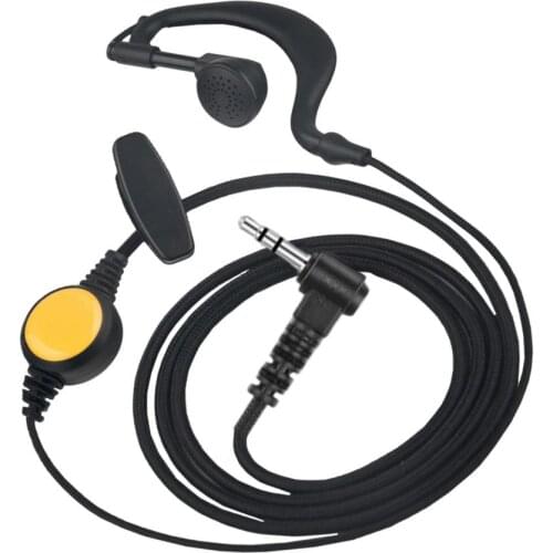 4Heads Wire Earphones Auricular In Ear Stereo Earphone For Iphone Walkie-Talkie Headset Ear-hook Universal 360 Rotation Earphone