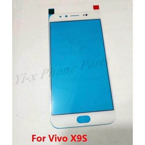 50PCS/lot White Black For Vivo X9S Front Glass Touch Screen Panel Mobile Phone Replacement Parts