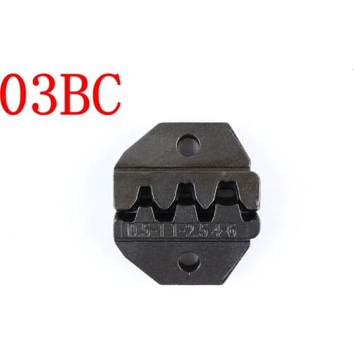 A03BC 0.5-6mm2 Die Sets for HS-03BC FSE-03BC AM-10 EM-6B1 EM-6B2 CRIMPING PILER Crimping machine