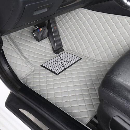 HLFNTF Custom car floor mats For BMW F10 F11 F15 F16 F20 F25 F30 F34 E60 E70 E90 1 3 4 5 7 GT X1 X3 X4 X5 X6 Z4 car accessorie