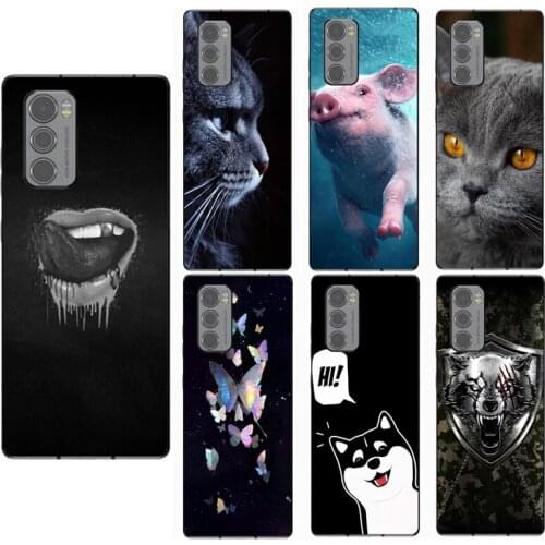 Animal Colorful Case for LG WING 5G Silicone Soft Covers for LG Wing 5 G Case Protector Baicvery Back Cover for Case