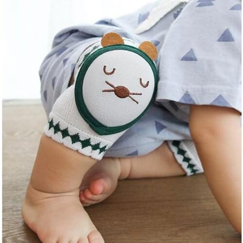 100pair Baby Knee Pads Infant Kneepads Protector Baby Leg Warmers Mesh Breathable Kids Safety Crawling Elbow Cushion Pad