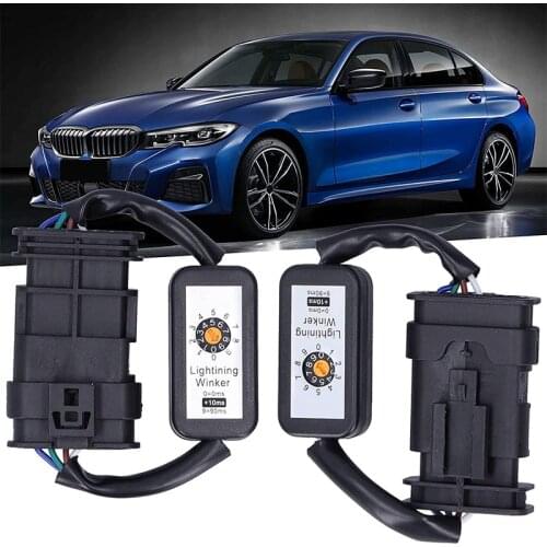 For BMW 3 Series F30 F34 M3 F80 LCI 2016~2019 Car Dynamic Turn Signal Indicator LED Taillight Add-On Module Cable Wire Harness