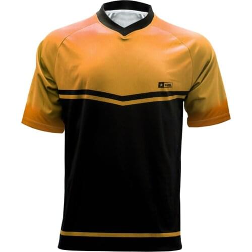 DH MX Short Sleeve MTB Cross-Country Motorcycle Riding Downhill Cool and Breathable Jersey