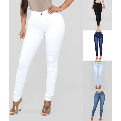 Jeans For Women With High Waist Pants For Women Plus Up Large Size Skinny Jeans Woman 3XL Denim Modis Streetwear