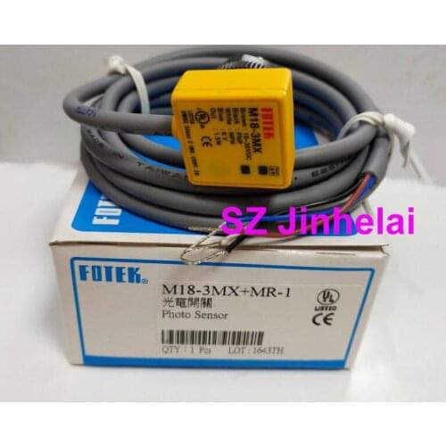 FOTEK M18-3MX+MR-1 Authentic original Photoelectric switch M18-3MX