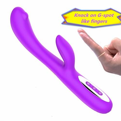 Fidget toy Vibrator For Women Clitoris Vagina Powerful Dual Motor Vibration Telescopic Gel Female Intimate Goods G-spot vibrator