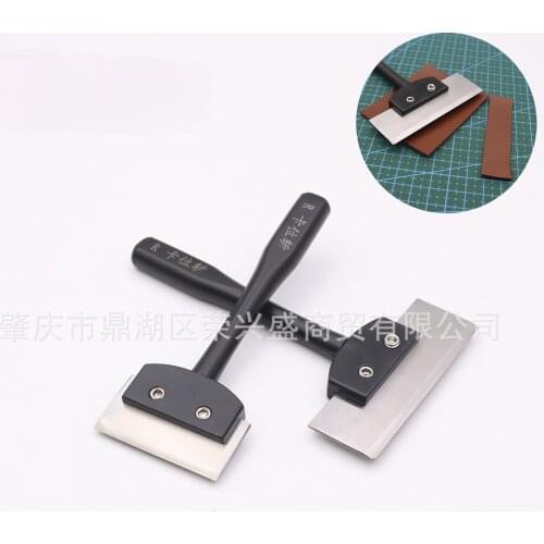 Leather tool wallet card slot punching knife knife punching interchangeable blade card slot punching made of high hardness steel