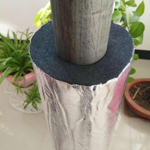 Duct Insulation Cotton suitable for 50/75/110 pipe Duct Insulation Cotton Adhesive Pipe Wrap for Home Kitchen Pipe Protection
