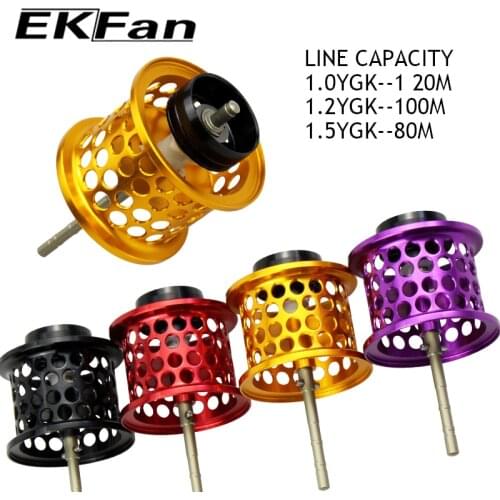 EKfan Reel for DAIWA TATULA SV Fishing Reel Spool Aluminum Alloy Waterproof Modified Maintenance Spool Wire Cup DIY Fishing